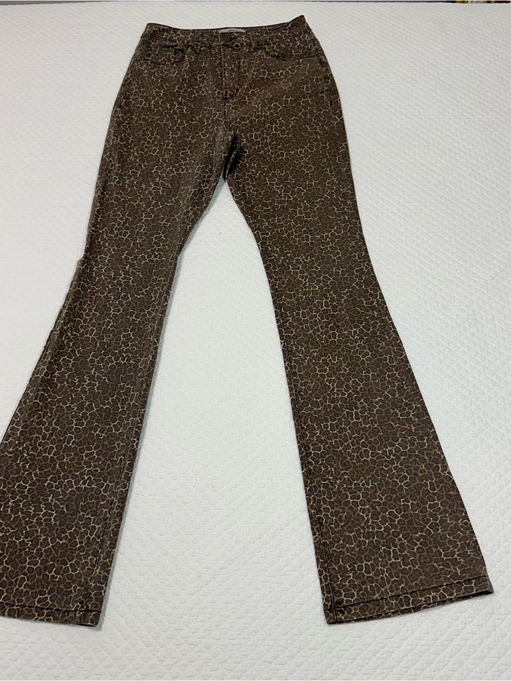 love, Fire Animal Print High Waisted Jean